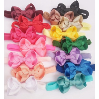 Kit 15 lacinhos queridinhos maternidade na faixa de meia de seda para bebê em Oferta na Shopee