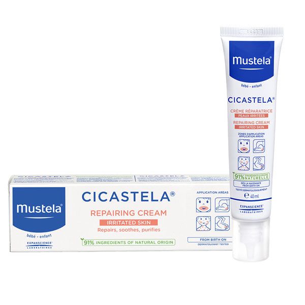 Creme Reparador Mustela Cicastela 40ml em Oferta na Shopee
