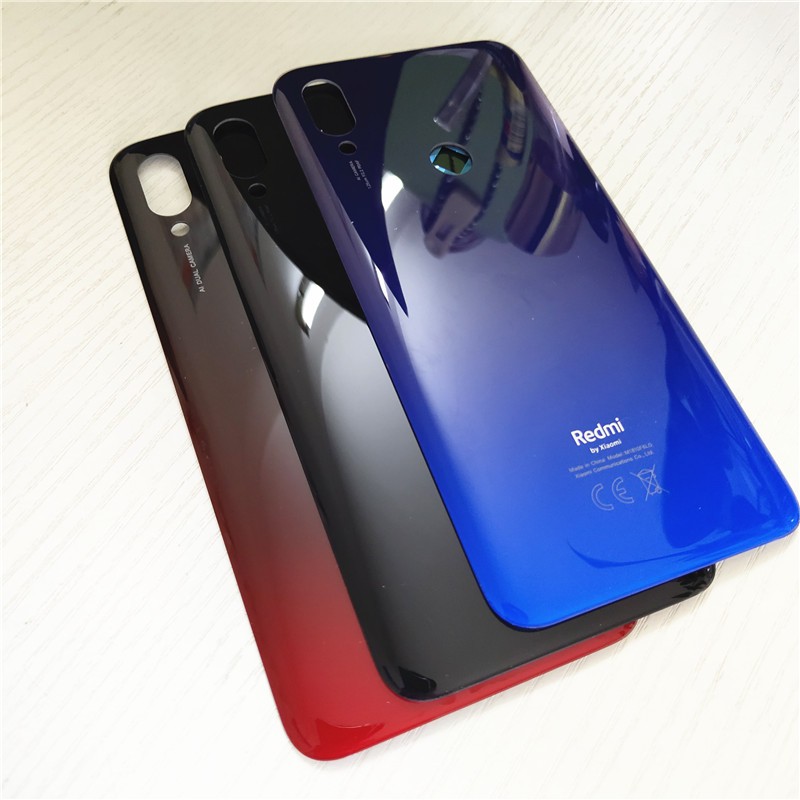 Tampa traseira para Xiaomi Redmi 7 Tampa traseira da bateria Redmi 7 Porta traseira Caixa da caixa da bateria para Redmi 7 tampa da bateria