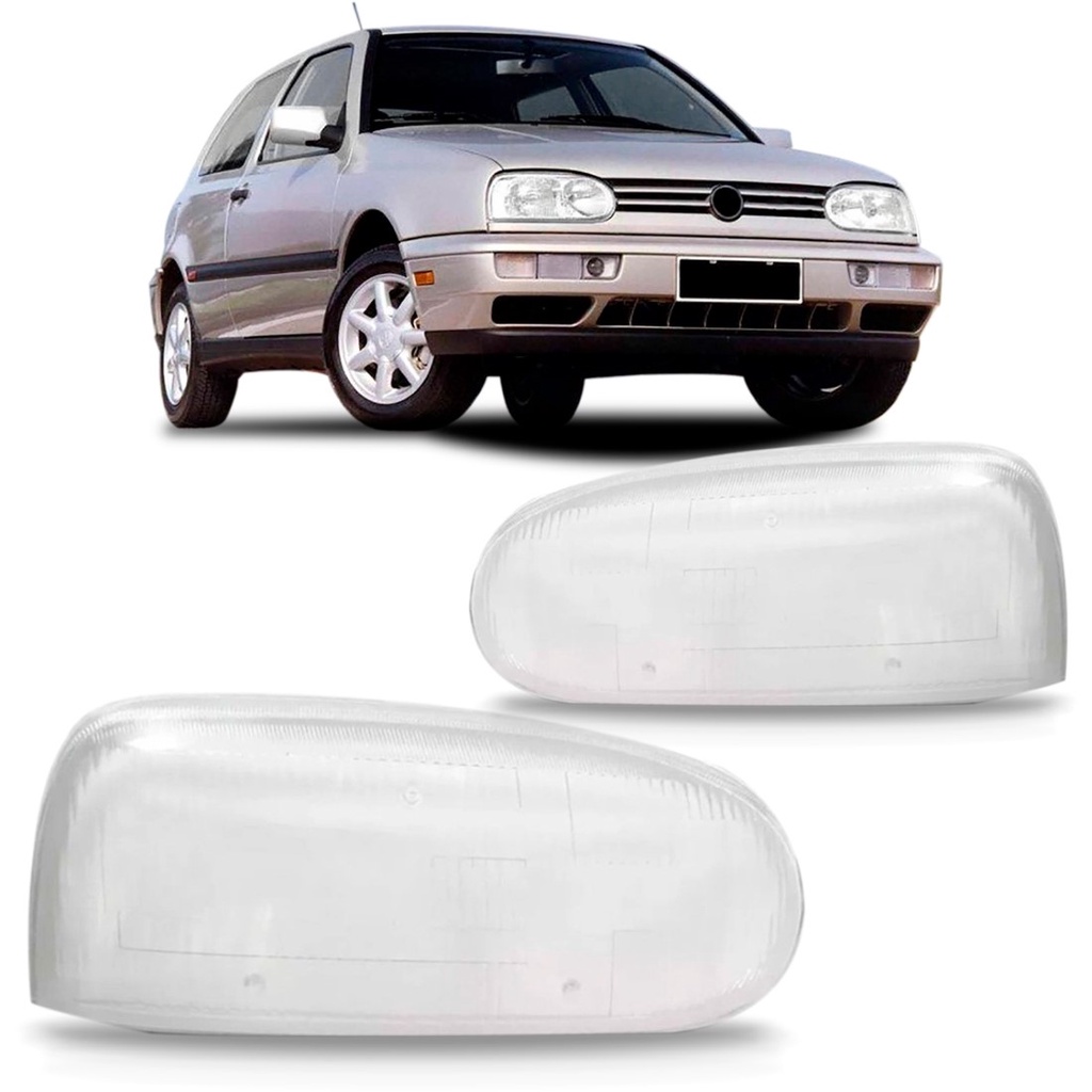 Lente Farol Golf Gl 1994 1995 1996 1997 em Oferta na Shopee