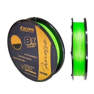 Linha Multfilamento Finesse 8x 150mts - Crown 0,12mm em Oferta na Shopee