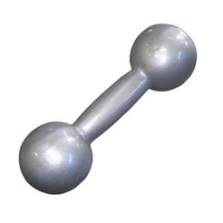 Halter bola 2kg Emborrachado PVC ( 01 Unidade )