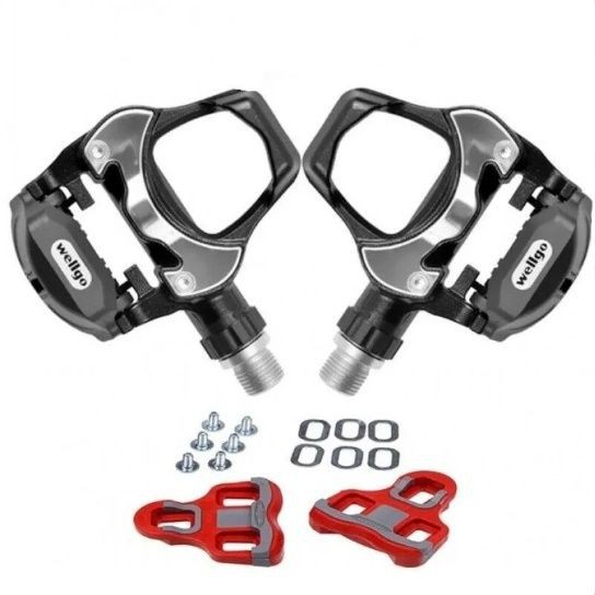 Pedal Speed Bicicleta Road Bike Wellgo r251 Com Tacos Triathlon Padrão Look Keo Promoção