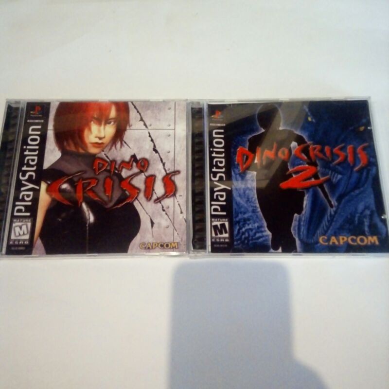 Dino Crisis 1 E 2 Playstation 1 Dublado