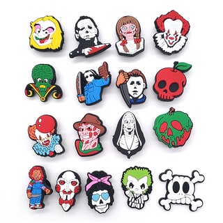 Shoe Charm jibz Halloween horror theme series shoe charms for Children, adults