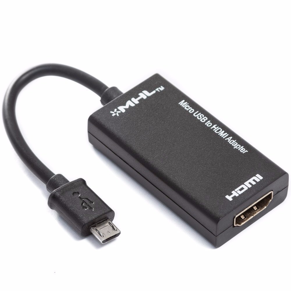 CABO ADAPTADOR MICRO USB V8 PARA HDMI MHL ESPELHAMENTO TV