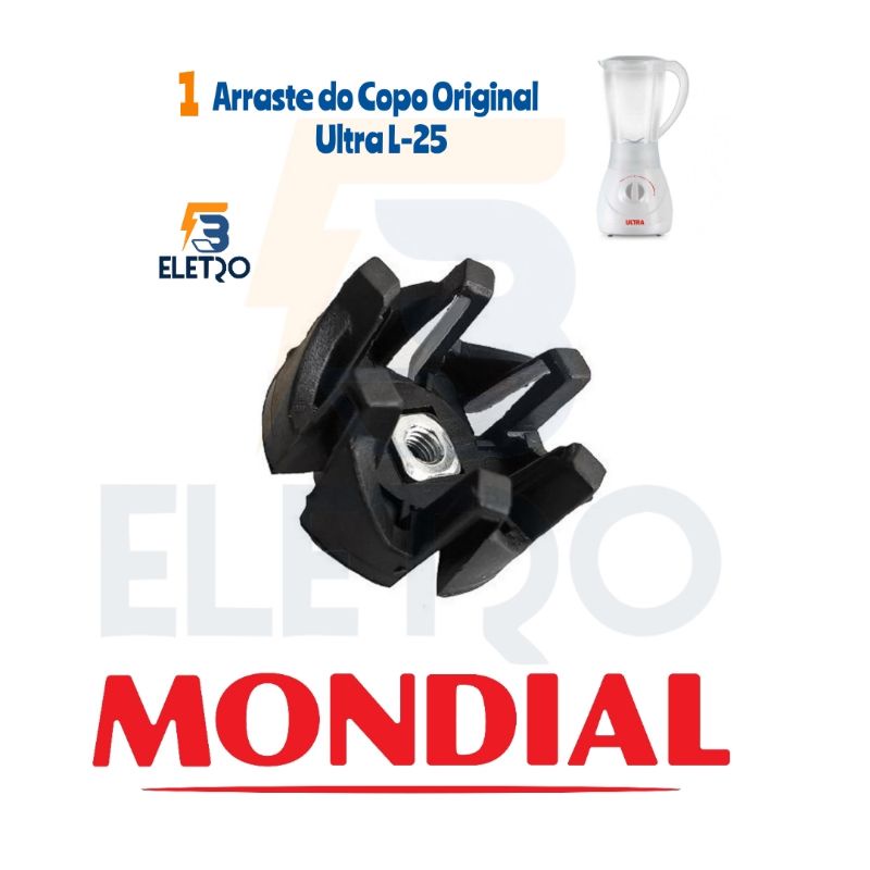 Arraste Acoplamento Do Copo Original Liquidificador Ultra L-25