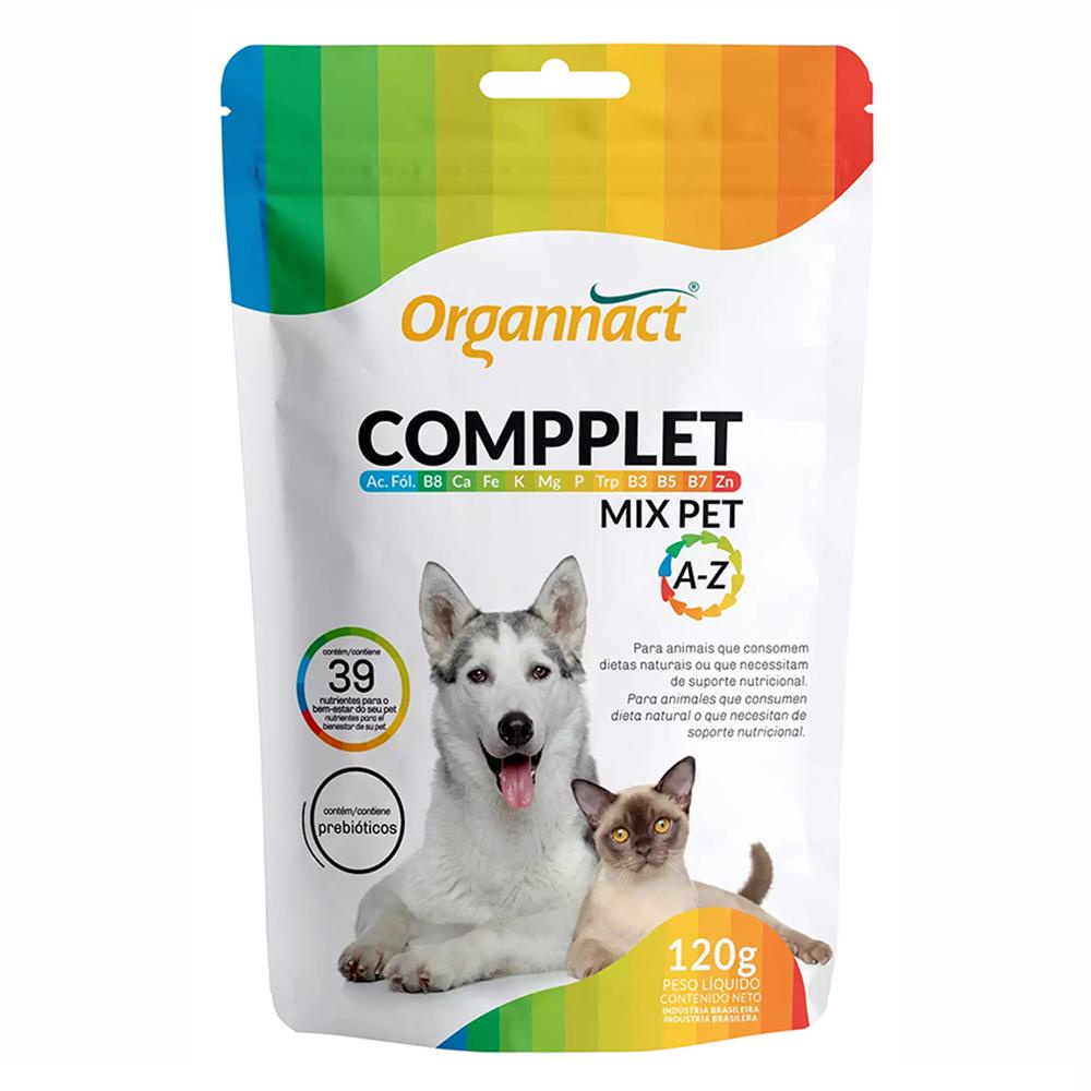 Suplemento Compplet Mix Pet A Z Organnact 120g