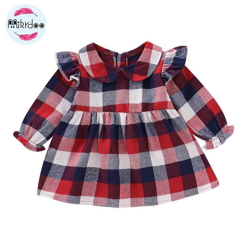 vestido xadrez comprido