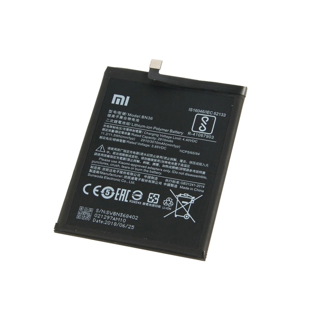 Bateria Mi A2 Original Xiaomi Modelo BN36 + Garantia