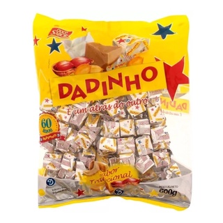 Bala Dadinho de Amendoim 600g - Dizioli