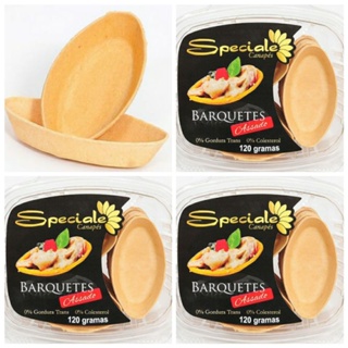 Barquete Assadas  para Petisco aprox. 100 und. em Oferta na Shopee