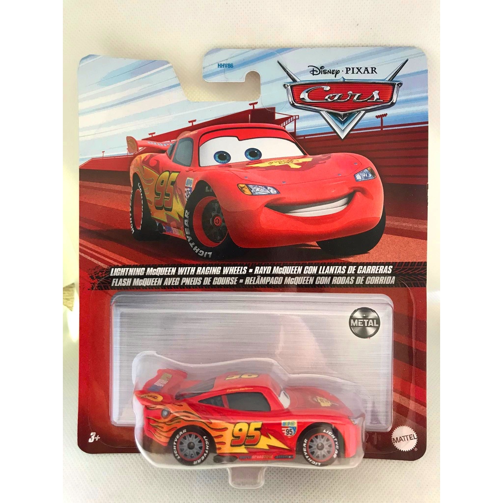 Disney Pixar Cars Lightning Mcqueen Com Rodas De Corrida - Carrefour