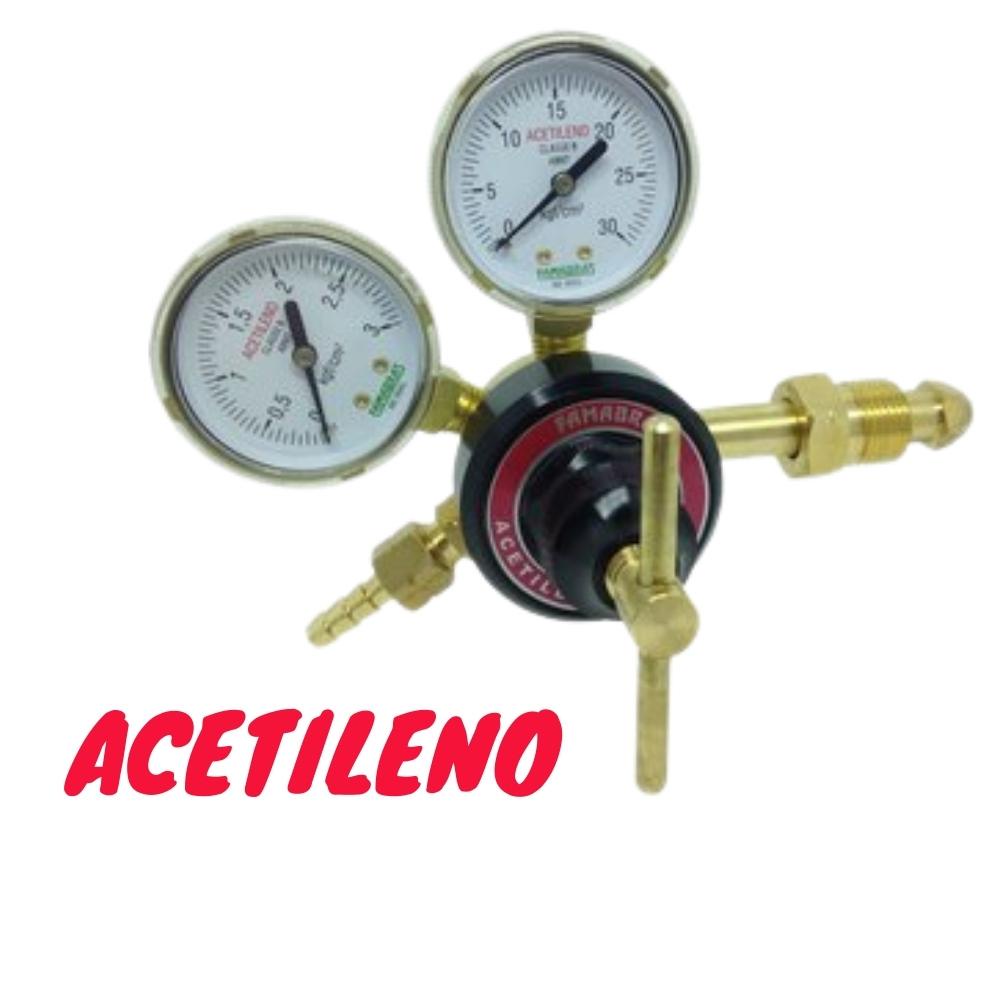 Regulador de Pressão Acetileno - Famabras
