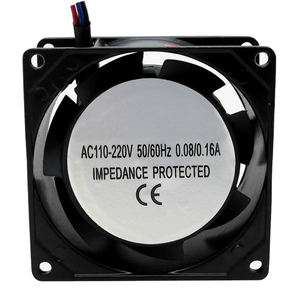 8pcs Ventilador Cooler Ventuinha Fan 80x80x38 110v 220v Bivolt