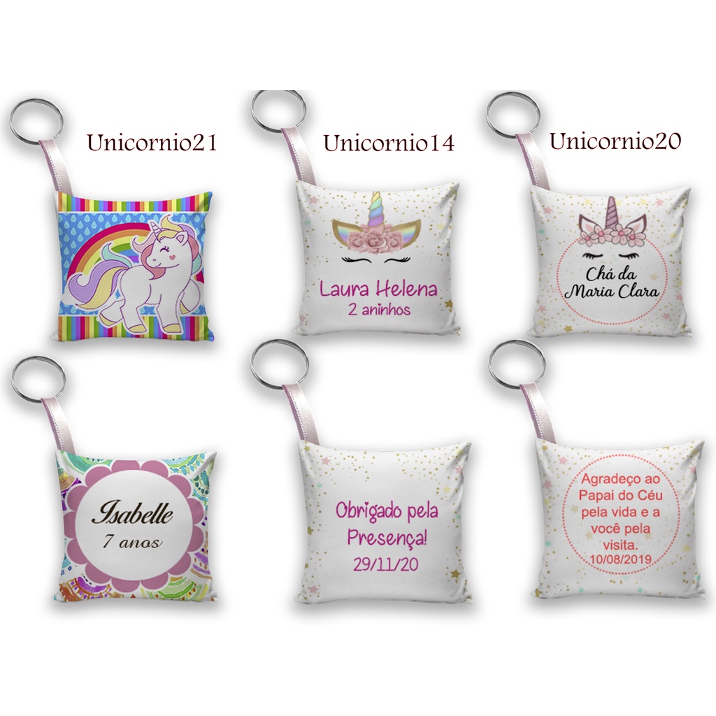 25 Lembrancinhas Unicornio Maternidade Cha Rifa Charreata