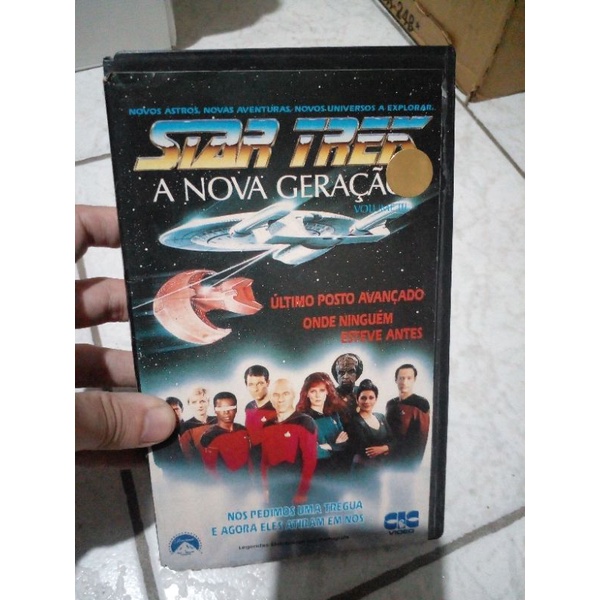 Vhs Star Trek Nova Geração Vol. 3 ( Legendado)