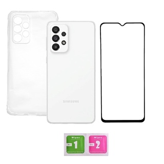 Capa Capinha Case Samsung Galaxy A33-5G Transparente Anti-Impacto + Película 3D