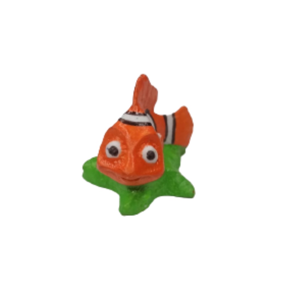 Enfeite De Aquário Em Resina Nemo Peixe Palhaço