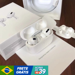 Apple Airpods Pro Fone De Ouvido Bluetooth Sem Fio Com Carregamento