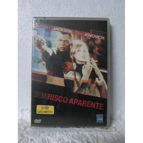Dvd Sem Risco Aparente - Original - Milla Jovovich - Samuel L Jackson