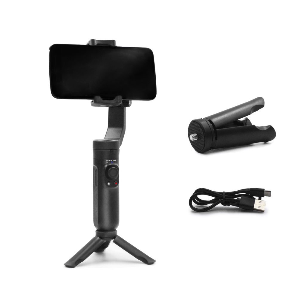 ESTABILIZADOR CELULAR E CAMERA GIMBAL 3 EIXOS