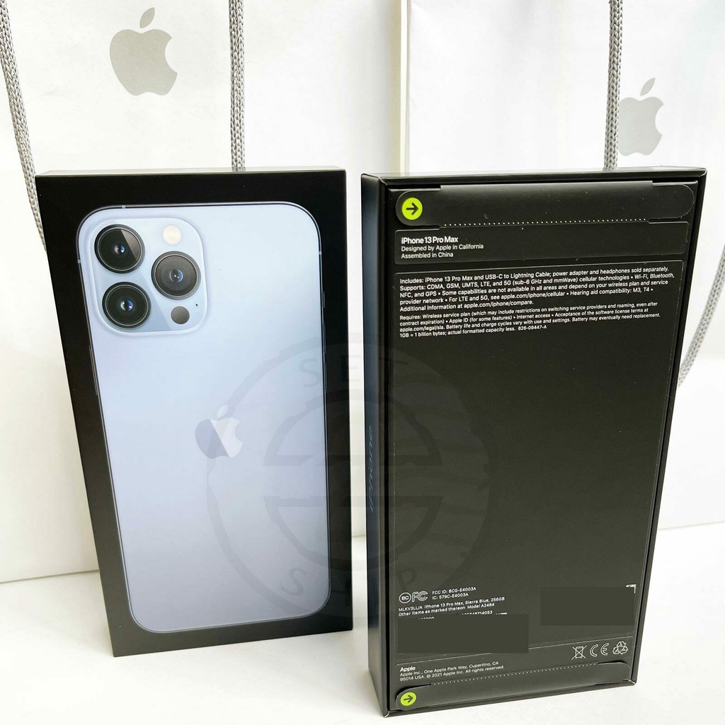 Apple Iphone 13 Pro Max 256gb Sierra Blue Unlocked Shopee Brasil