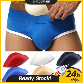 Roupa Íntima Masculina / Roupa De Banho Almofadada Com Enchimento Em 3d