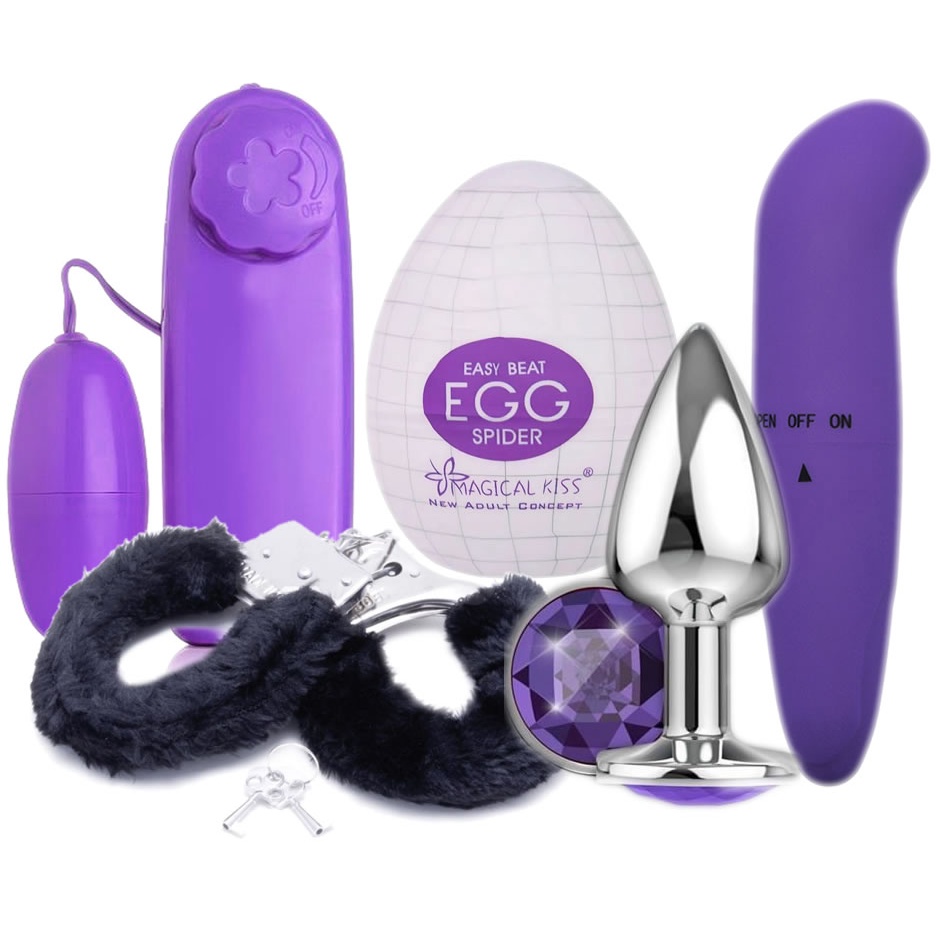Vibrador Feminino - Masturbador Masculino - Plug Anal - Algema Sexual SEX  SHOP