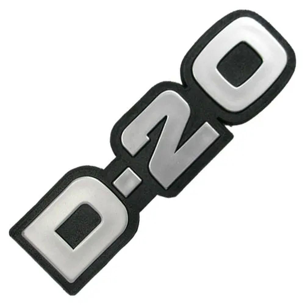 Emblema Adesivo D20 Chevrolet Cinza