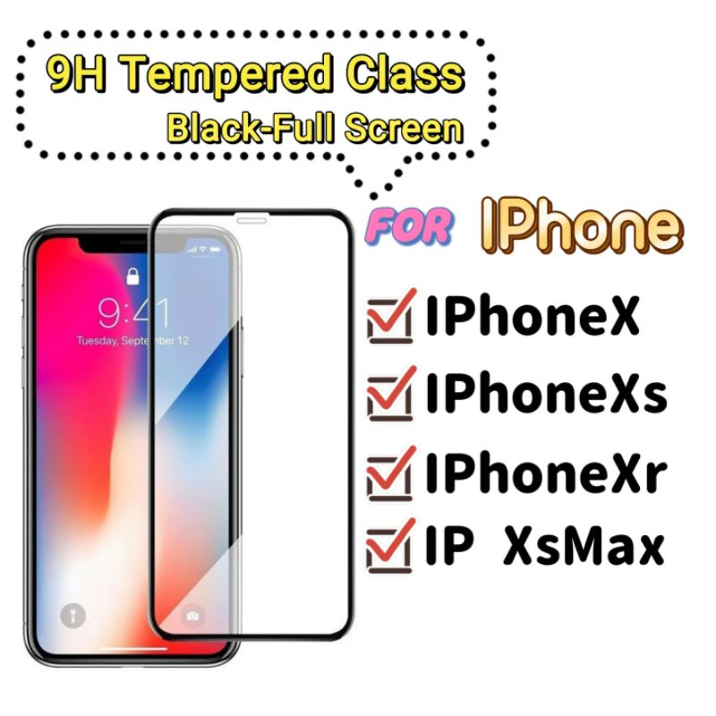 Película Vidro Temperado 3D/9D IPhone X Xr Xs Max IPhoneX XsMax