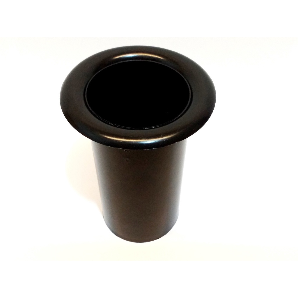 Duto 2" Preto - Aero Duto P/ Caixa Som Acústica - Automotivo