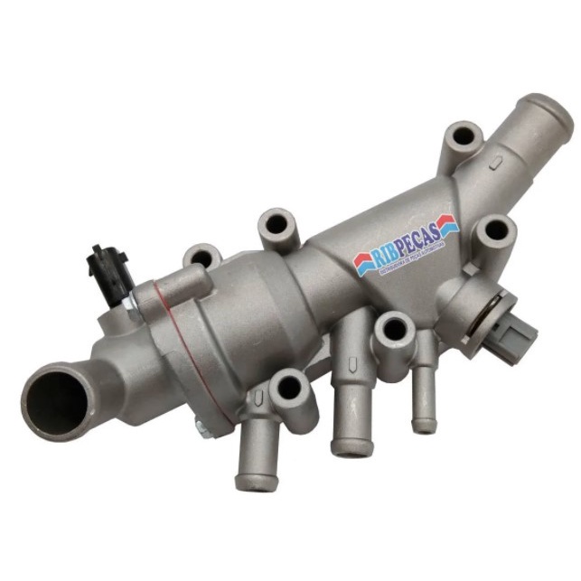 Carcaca Valvula Termostatica Completa Ecosport 1.6 Flex 2005 A 2012 Fiesta 1.6 / 1.0 Flex 2004 A 2013 Focus Zetec Rocam 1.6 Flex 2007 A 2009