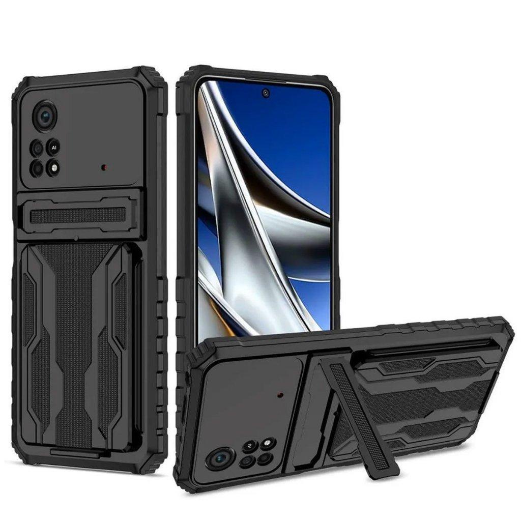 Capa Case Capinha Guardian Gshield p/ Xiaomi Poco X4 Pro 5G Compartimento para Cartões em Oferta na Shopee
