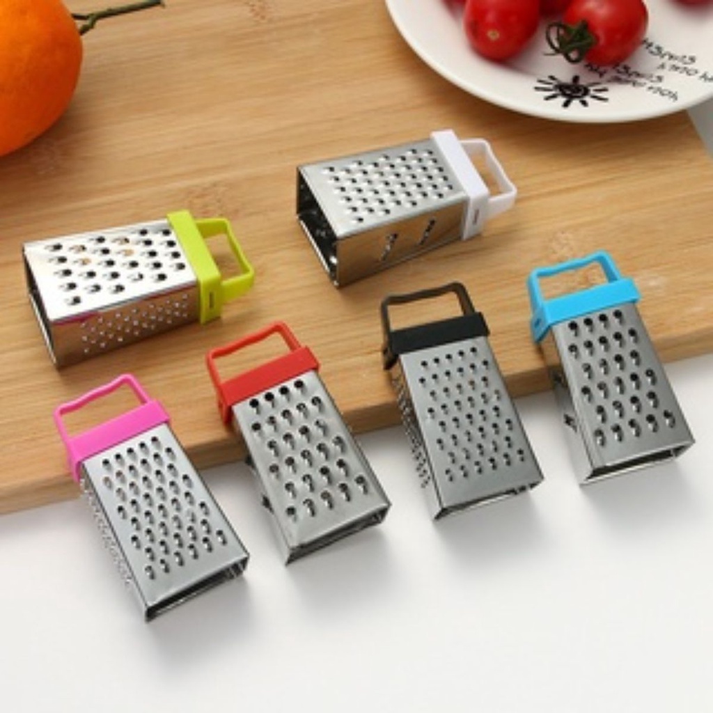 Ralador de Inox 4 Faces Multiuso 7,5cm Mini Colors      KL100174