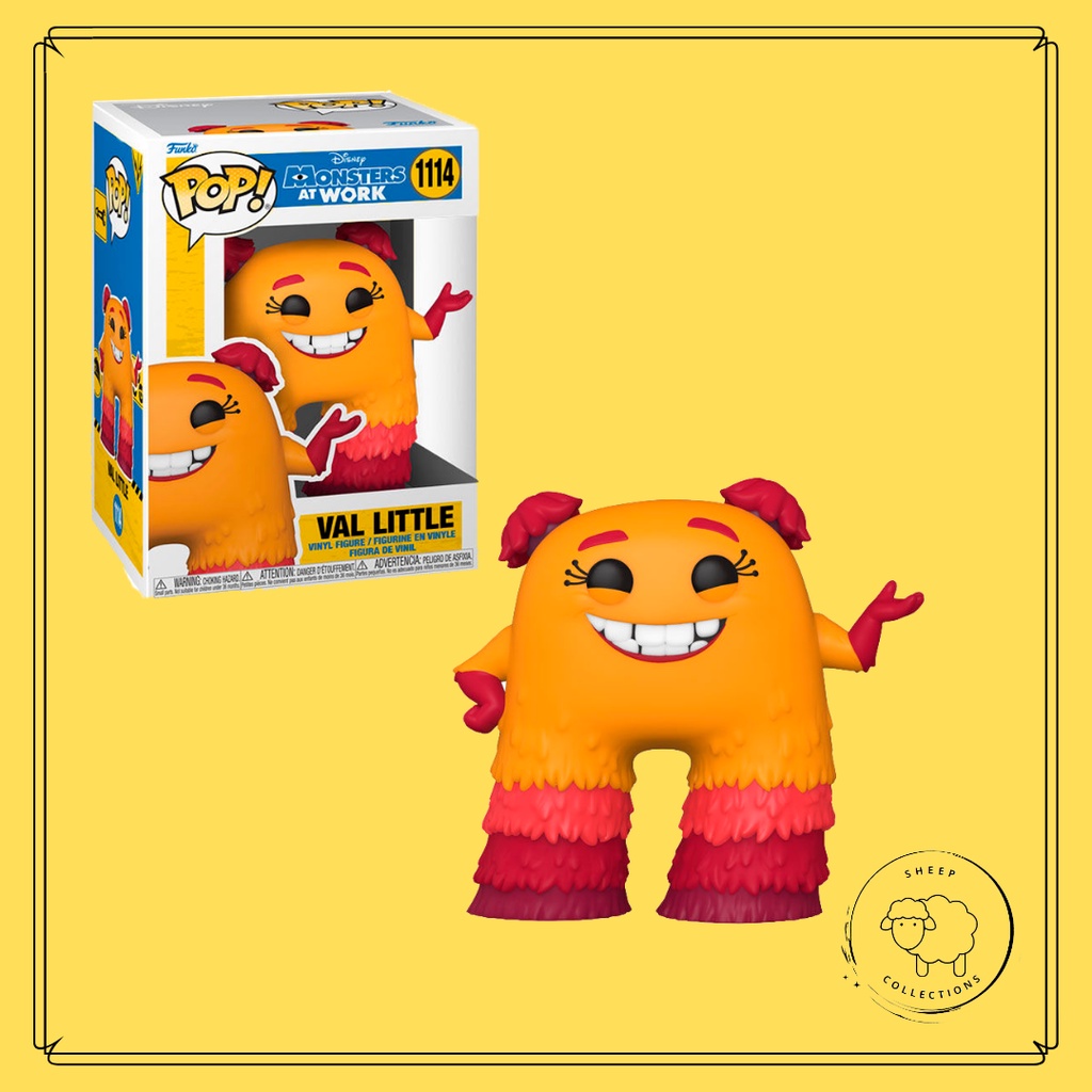FUNKO POP DISNEY MONSTERS INC VAL LITTLE 1114 | Shopee Brasil