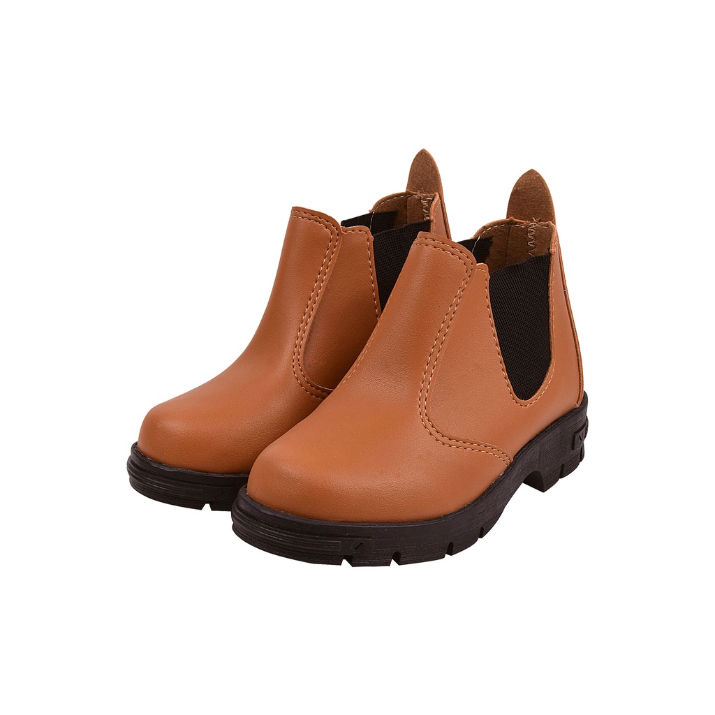 Botina Infantil Jequinha Menino Elástico Caramelo