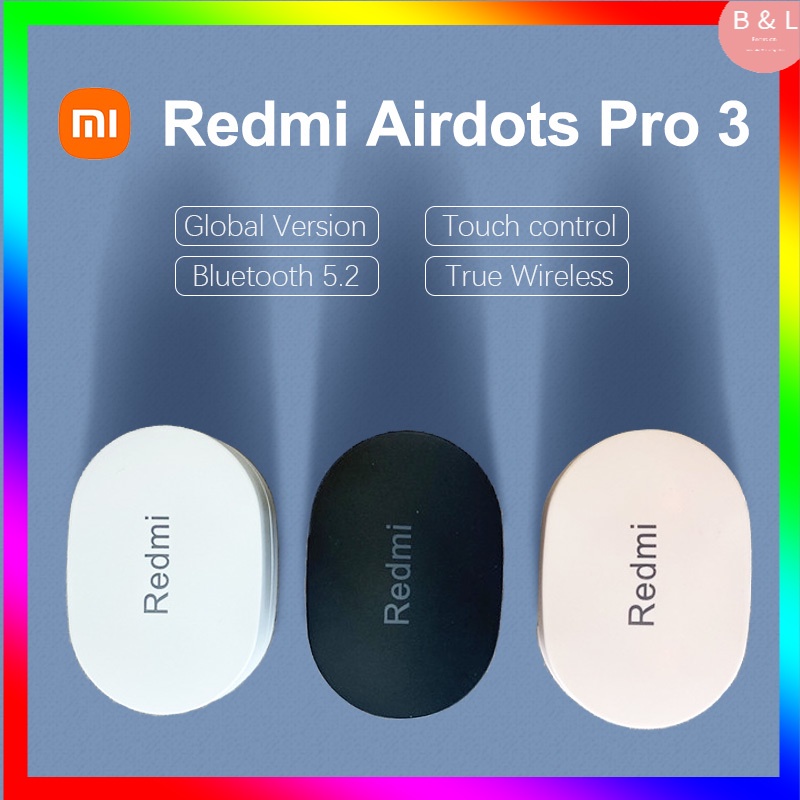 Novo fone de ouvido sem fio xiaomi redmi airdots 2 tws bluetooth fone com  microfone original redmi airdots 2 fones de ouvido sem fio