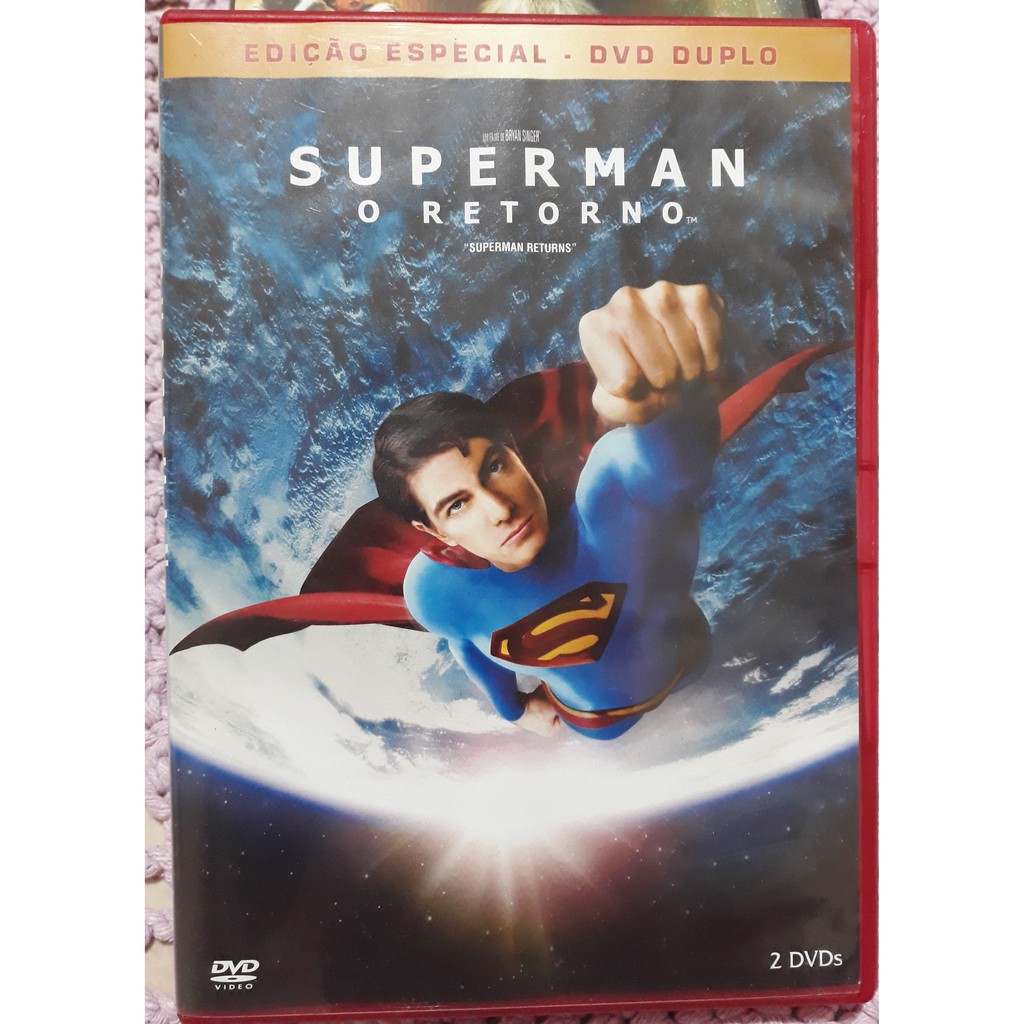 Dvd Duplo Superman O Retorno Lex Luthor super man super homem