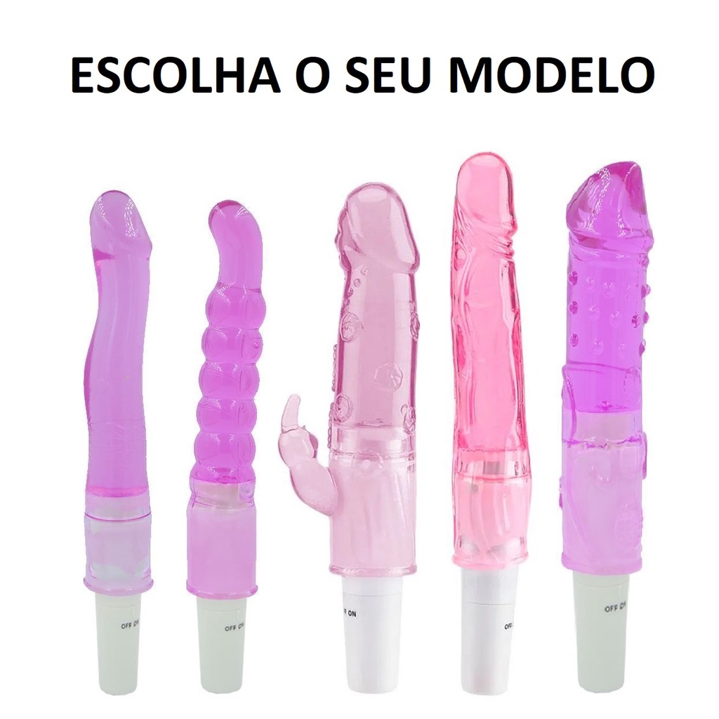 Vibrador Feminino G-Spot / Vibrador Estimulador em Formato de Pênis Feito  em Jelly Sex Shop - Escorrega o Preço