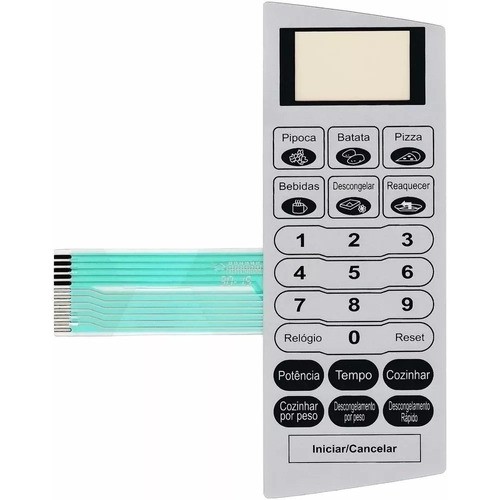 Membrana Teclado Forno Microondas Home Leader 17px03 /17px05