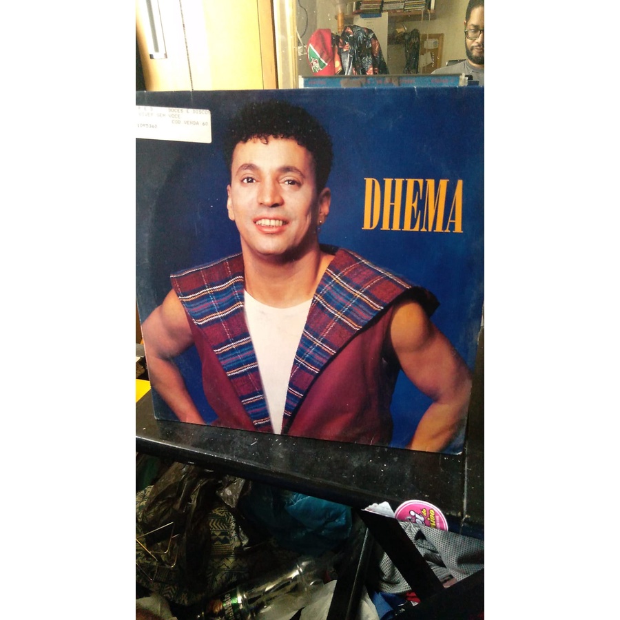 LP Dhema Não Sei Viver Sem Você(1995) Columbia Com Encarte