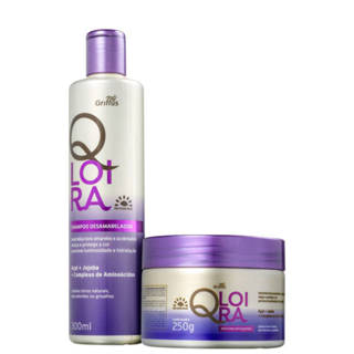 Kit Griffus Qloira Duo Desamarelador (2 Produtos) em Oferta na Shopee