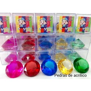 Pedra do poder Luccas Neto kit 5 pedras acrílico em Oferta na Shopee