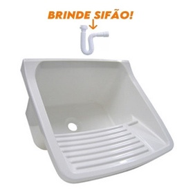 Tanque de Plastico Para Lavar Roupas 47x43x27cm 22L Astra