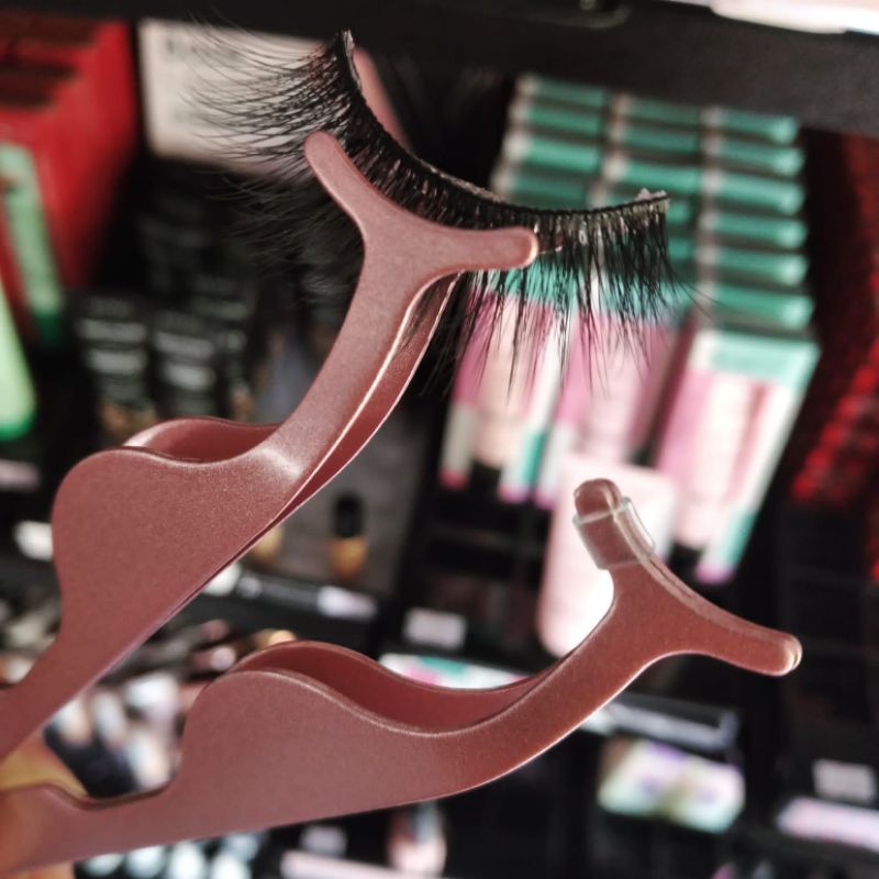 Pinça para Aplicar e Remover Cílios Postiço (metal)