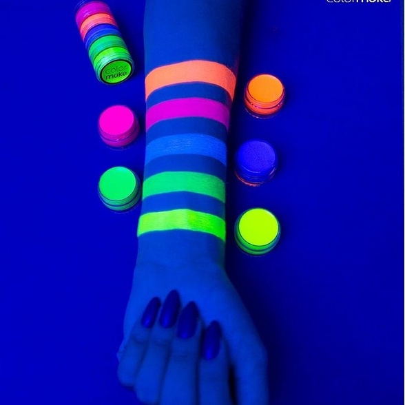 Tinta Facial Neon Fluorescente 15 Ml