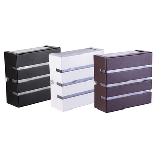 Kit 3 Arandelas Slim Interna Externa Alumínio 3 Frisos Moderna Roveda