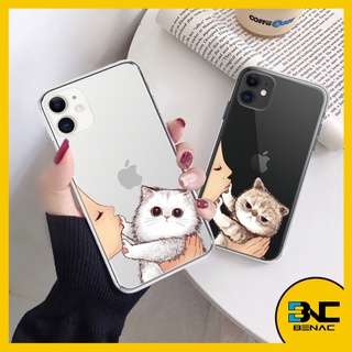 Case Anti Impacto de Gatinhos para iPhone - 7/8/X/XR/XS/11/12/13 | Mini/Pro/14 15Pro Max/Plus