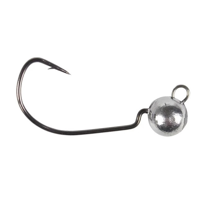 Anzol Offset com Jig Head nº 2/0 com 9 gramas - Crow (EWG) / 1 unidade